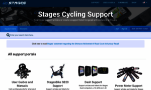 Support.stagescycling.com thumbnail