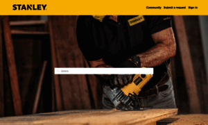 Support.stanleytools.com thumbnail