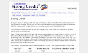 Support.strongcredit.com thumbnail
