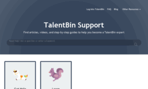 Support.talentbin.com thumbnail