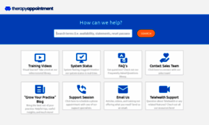 Support.therapyappointment.com thumbnail