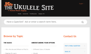 Support.theukulelesite.com thumbnail