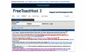 Support.toastmastersclubs.org thumbnail