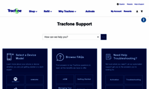 Support.tracfone.com thumbnail