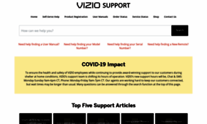 Support.vizio.com thumbnail