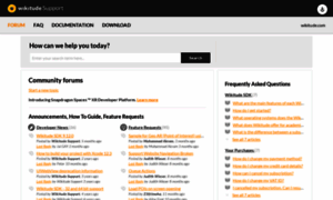 Support.wikitude.com thumbnail