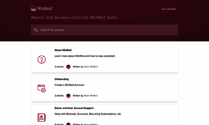 Support.winred.com thumbnail