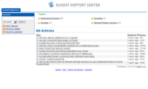 Support.xlhost.com thumbnail