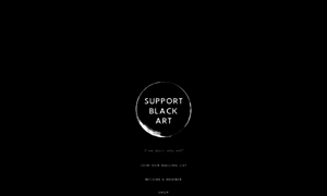 Supportblackart.com thumbnail