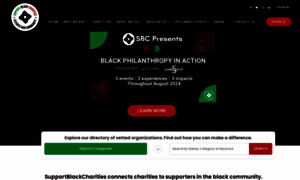 Supportblackcharities.org thumbnail