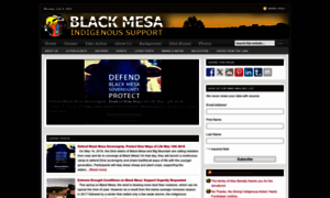 Supportblackmesa.org thumbnail