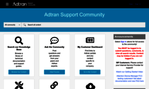 Supportforums.adtran.com thumbnail