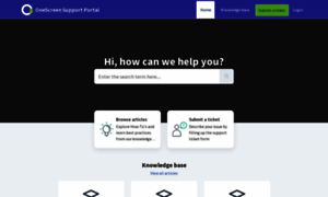 Supportonescreen.freshdesk.com thumbnail
