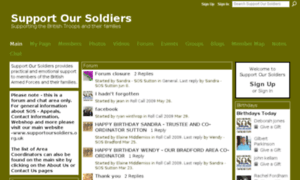 Supportoursoldiers.ning.com thumbnail