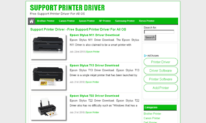 Supportprinterdriver.com thumbnail