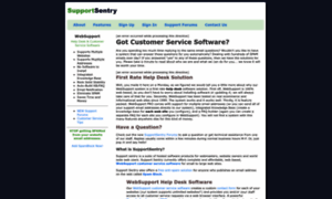 Supportsentry.com thumbnail
