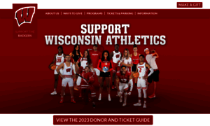 Supportthebadgers.athletics.wisc.edu thumbnail