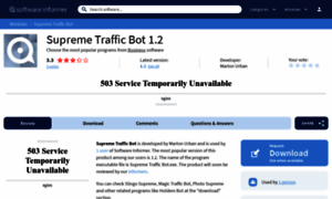 Supreme-traffic-bot.software.informer.com thumbnail