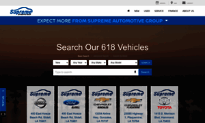 Supremeautomotivegroup.com thumbnail