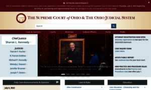 Supremecourtofohio.gov thumbnail