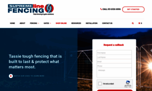 Supremelinefencing.com.au thumbnail