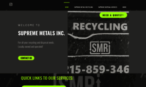 Suprememetalsrecycling.com thumbnail
