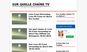 Sur-quelle-chaine.com thumbnail