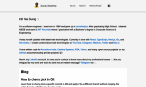 Surajsharma.net thumbnail