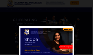 Suranapucollege.edu.in thumbnail