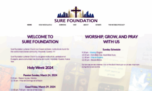 Sure-foundation.org thumbnail