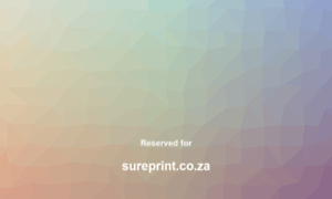 Sureprint.co.za thumbnail