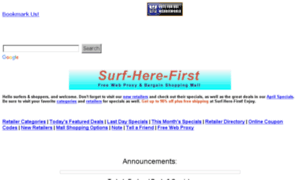 Surf-here-first.com thumbnail