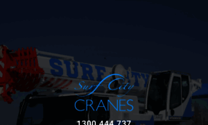 Surfcitycranes.com.au thumbnail