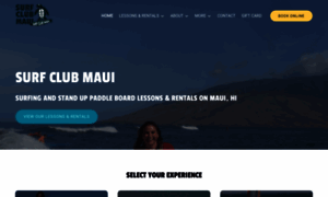 Surfclubmaui.com thumbnail