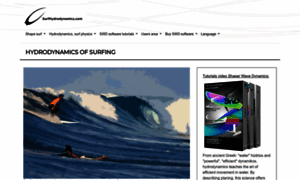 Surfhydrodynamics.com thumbnail