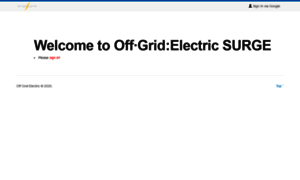 Surge.offgrid-electric.com thumbnail