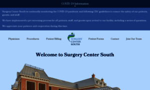 Surgerycentersouth.com thumbnail