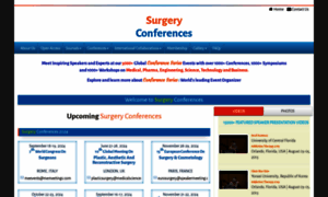 Surgeryconferences.com thumbnail