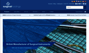 Surgicalholdings.co.uk thumbnail