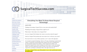 Surgicaltechsuccess.com thumbnail