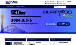 Surpass-audio.com thumbnail