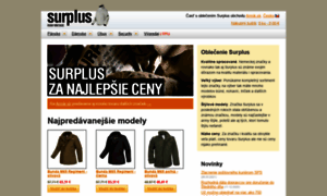 Surplus-shop.sk thumbnail