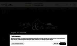 Surplusandoutdoors.com thumbnail