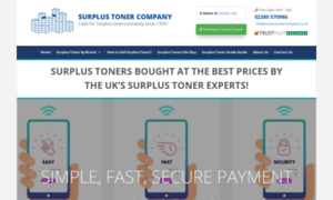 Surplustonercompany.co.uk thumbnail