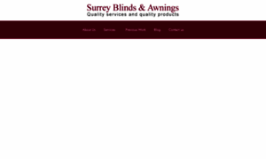 Surreyblindsandawnings.co.uk thumbnail