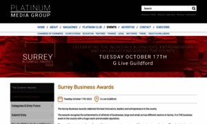 Surreybusinessawards.com thumbnail