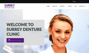 Surreydentureclinic.com thumbnail