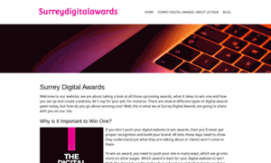 Surreydigitalawards.co.uk thumbnail