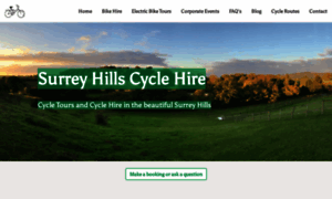 Surreyhillscyclehire.co.uk thumbnail