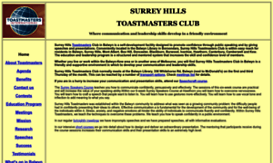 Surreyhillstoastmasters.com thumbnail